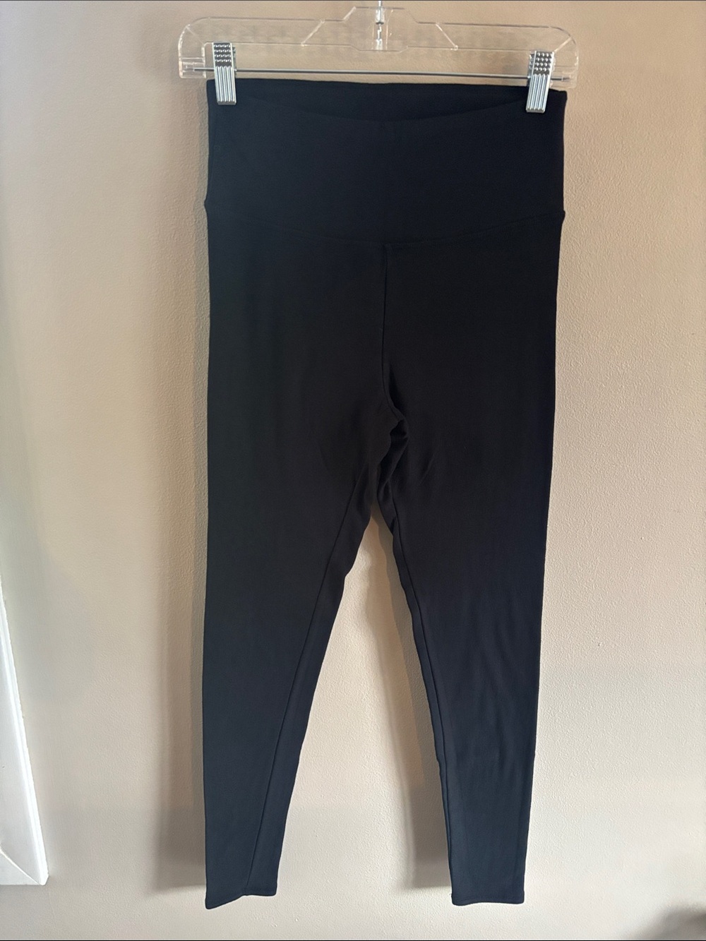 L Orvis fleece lined leggings